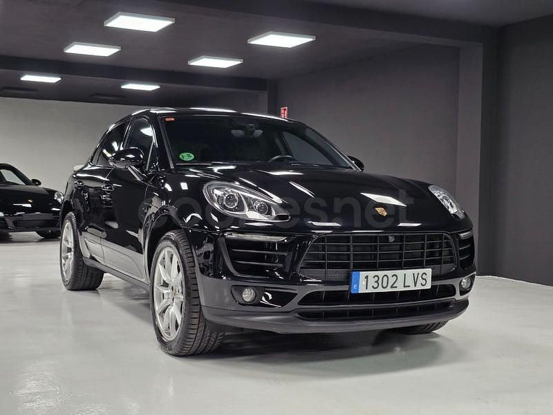 Usado Porsche Macan S 258 CV (189 kW) 2017 Negro SUV