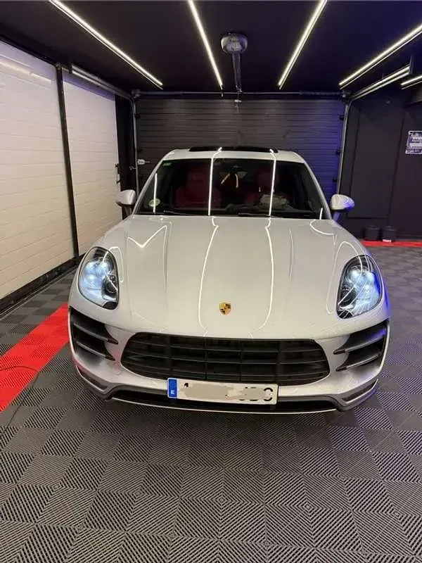 Usado Porsche Macan Turbo 400 CV (294 kW) 2016 Gris SUV