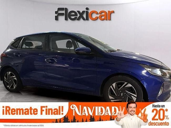 Azul Usado 2021 Hyundai i20 Berlina | 14.490 € (Precio justo) - Imagen 1/4