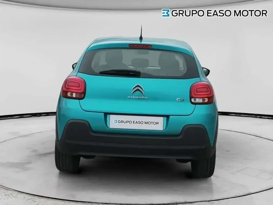 Usado Citroën C3 Feel 82 CV (60 kW) 2021 Azul Utilitario