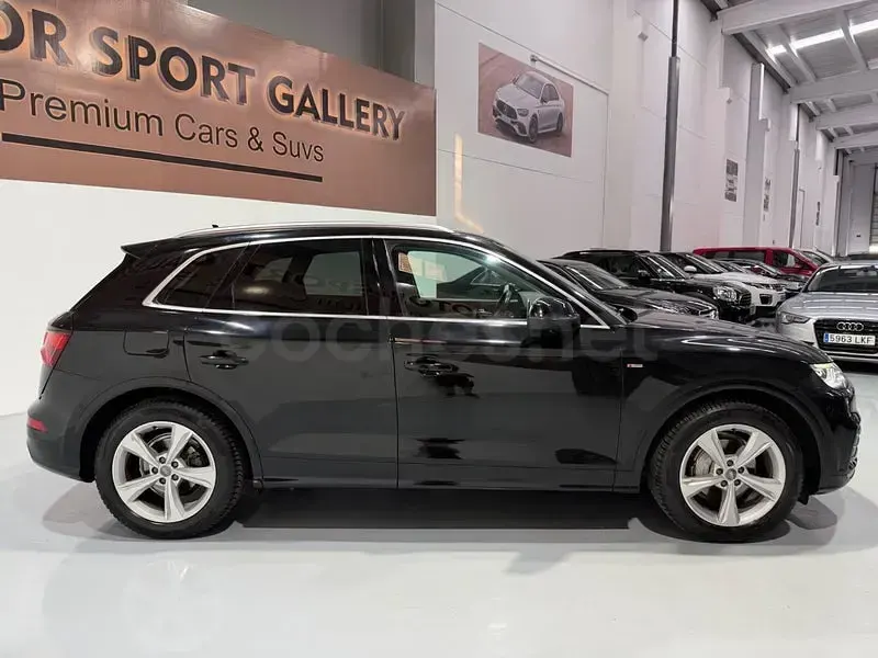 Usado Audi Q5 S-Line 150 CV (110 kW) 2018 Negro SUV