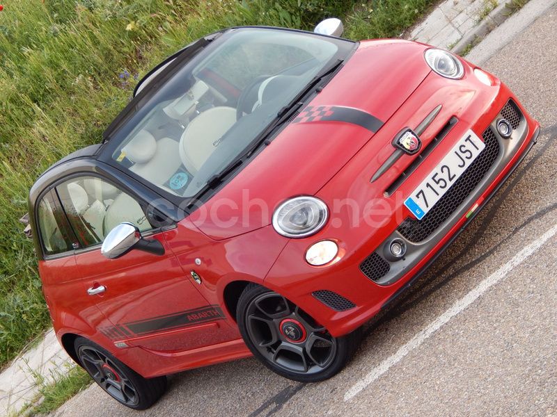 Rojo Usado 2016 Fiat 500C Lounge Descapotable | 13.975 € - Imagen 1/4