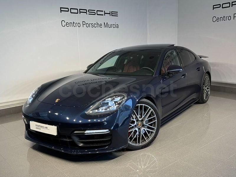 Usado Porsche Panamera Turbo 550 CV (404 kW) 2018 Azul Berlina