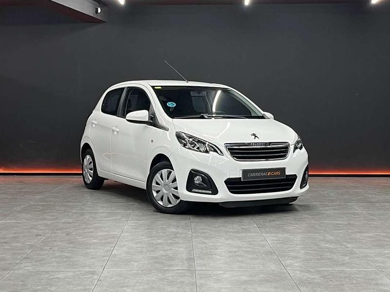 Blanco Usado 2015 Peugeot 108 Active Utilitario | 7950 € (Precio justo) - Imagen 1/4