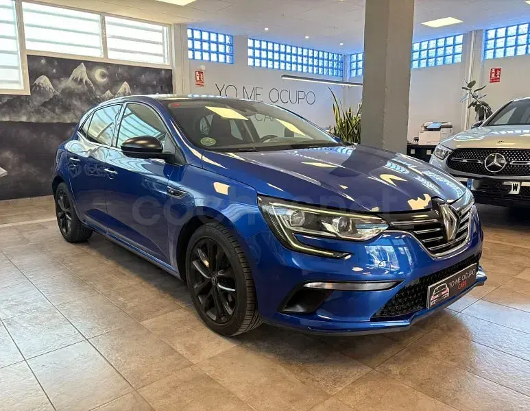 Usado Renault Mégane GT Line GT-Line 140 CV (102 kW) 2019 Azul Berlina