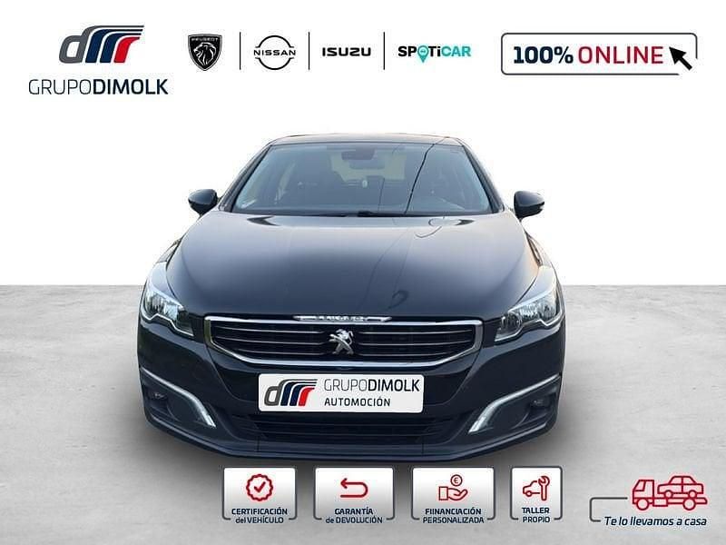 Usado Peugeot 508 Active 140 CV (102 kW) 2015 Negro Berlina