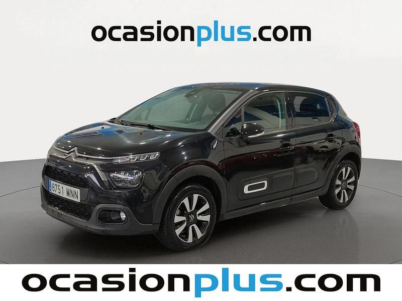 Negro Usado 2024 Citroën C3 PureTech Utilitario | 12.355 € (Precio justo) - Imagen 1/4