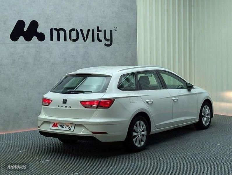 Usado Seat Leon ST Style 115 CV (84 kW) 2020 Blanco Familiar
