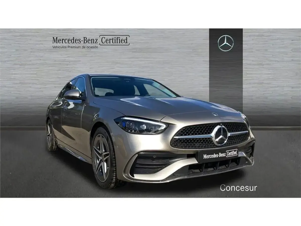 Usado Mercedes C200 163 CV (119 kW) 2022 Plata Berlina
