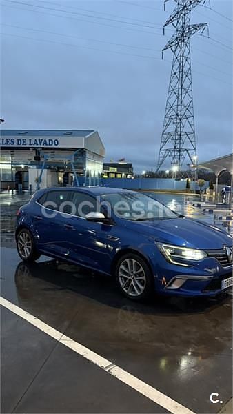 Begagnad Renault Mégane GT Line GT-Line 110 HK (80 kW) 2016 Blå Sedan