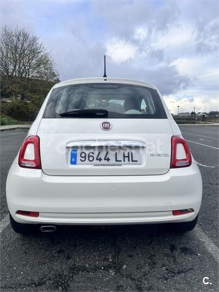 Usado Fiat 500 Lounge 70 CV (51 kW) 2020 Blanco Berlina