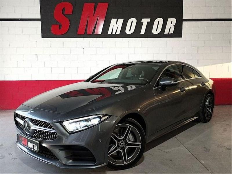 Usado Mercedes CLS350 286 CV (210 kW) 2019 Gris / plata Berlina