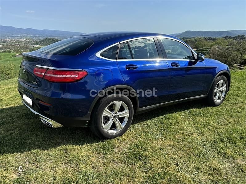 Usado Mercedes GLC250 211 CV (155 kW) 2017 Azul Coupe