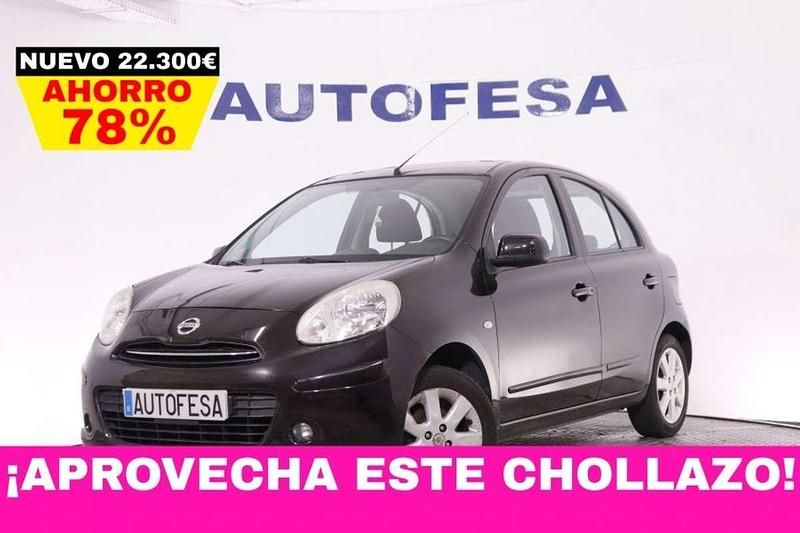 Usado Nissan Micra Tekna 80 CV (58 kW) 2012 Negro Utilitario