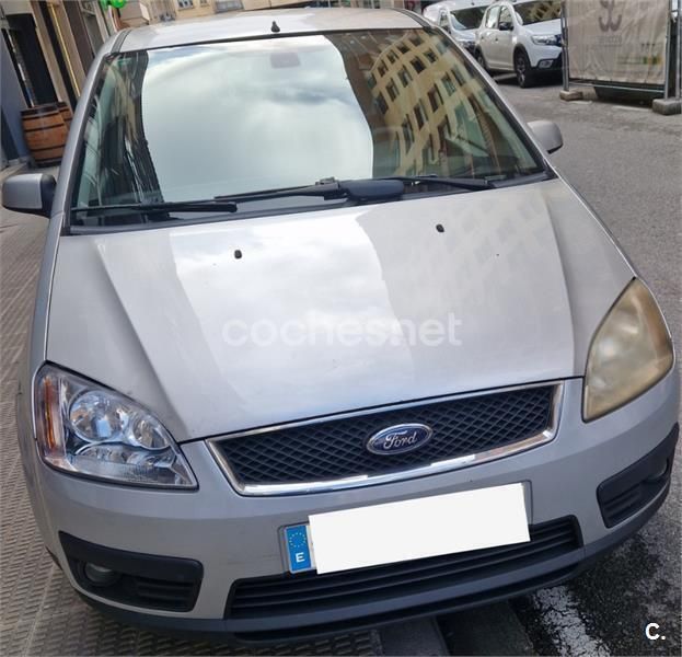 Gris / plata Usado 2004 Ford C-MAX Ghia Monovolumen | 3900 € (Precio justo) - Imagen 1/4