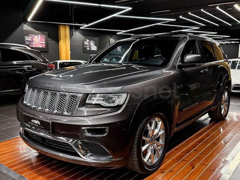 Usado Jeep Grand Cherokee Summit 250 CV (183 kW) 2016 Gris / plata SUV