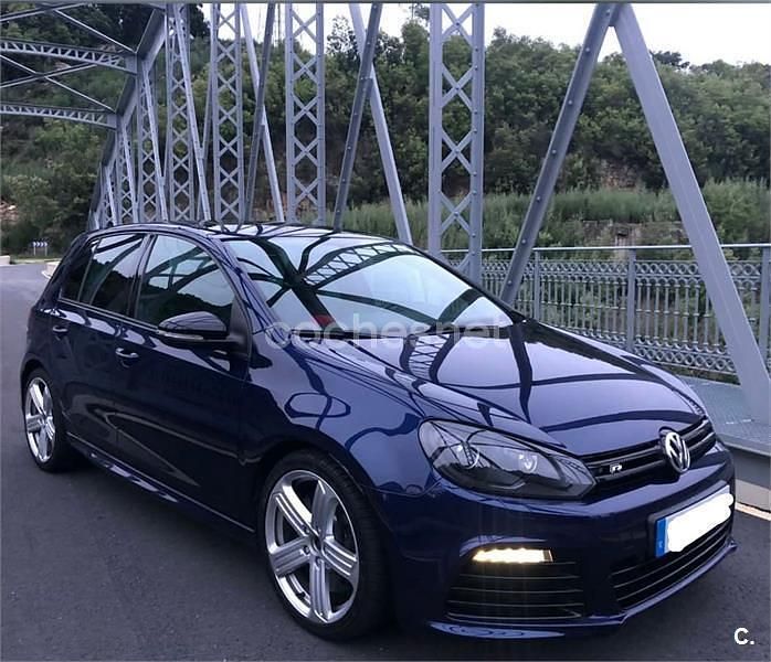 Usado VW Golf VII R 270 CV (198 kW) 2012 Azul Berlina