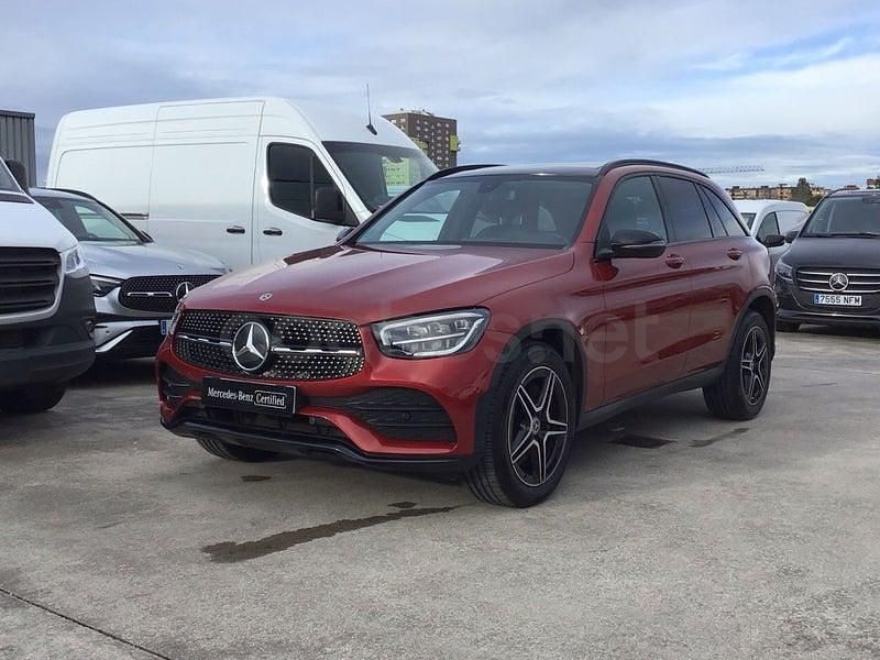Granate Usado 2022 Mercedes GLC220 SUV | 41.890 € (Precio justo) - Imagen 1/4