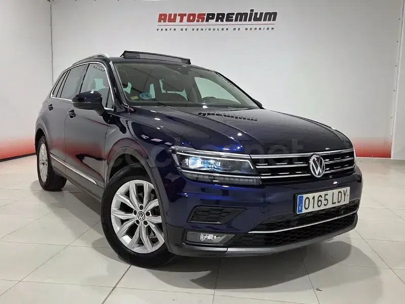 Usado VW Tiguan Sportline 150 CV (110 kW) 2020 Azul SUV