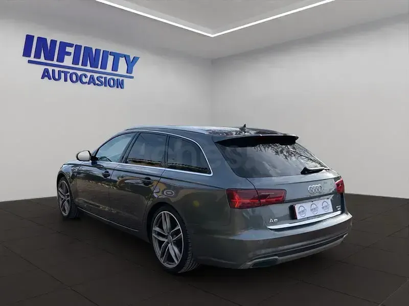 Usado Audi A6 S-Line 190 CV (139 kW) 2016 Gris / plata Familiar