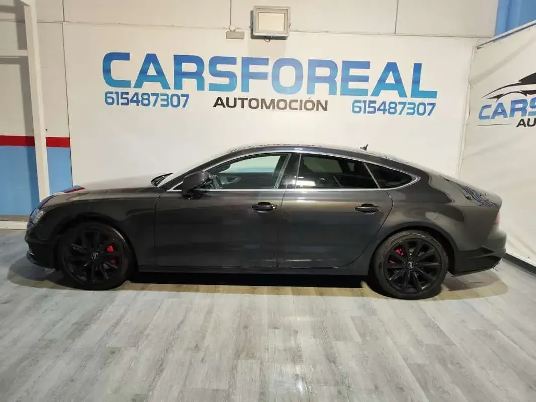 Usado Audi A7 Sportback 272 CV (200 kW) 2016 Negro Utilitario