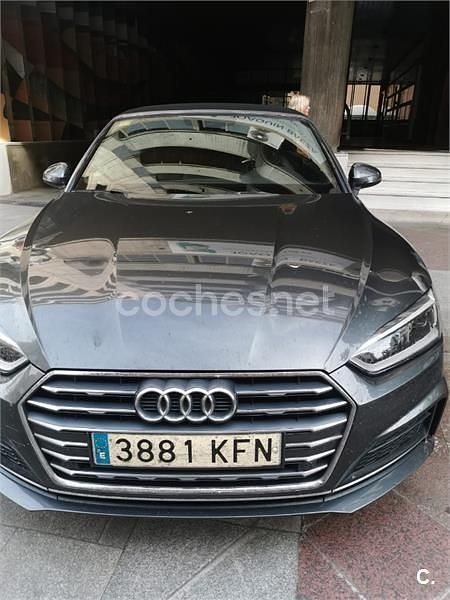 Usado Audi A5 Cabriolet Advanced Plus 190 CV (139 kW) 2017 Negro Descapotable