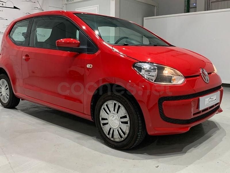 Usado VW up! move up! 60 CV (44 kW) 2012 Rojo Utilitario