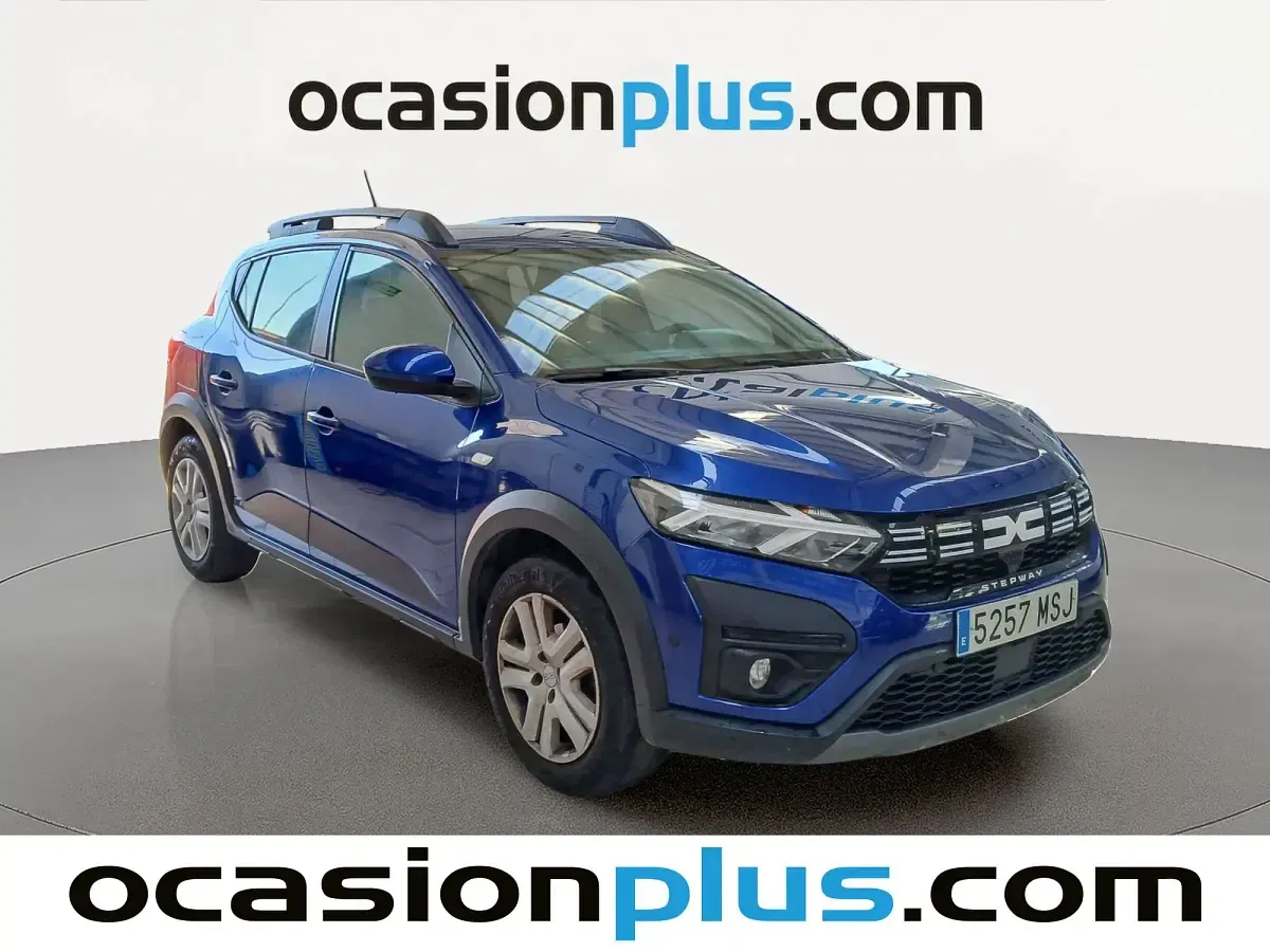 Usado Dacia Sandero Expression 91 CV (66 kW) 2024 Azul Utilitario
