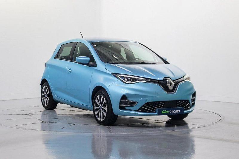 Usado Renault Zoe Zen 100 kW (136 CV) 2021 Azul Utilitario