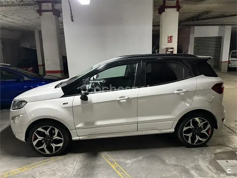 Usado Ford Ecosport ST-Line 100 CV (73 kW) 2018 Blanco SUV