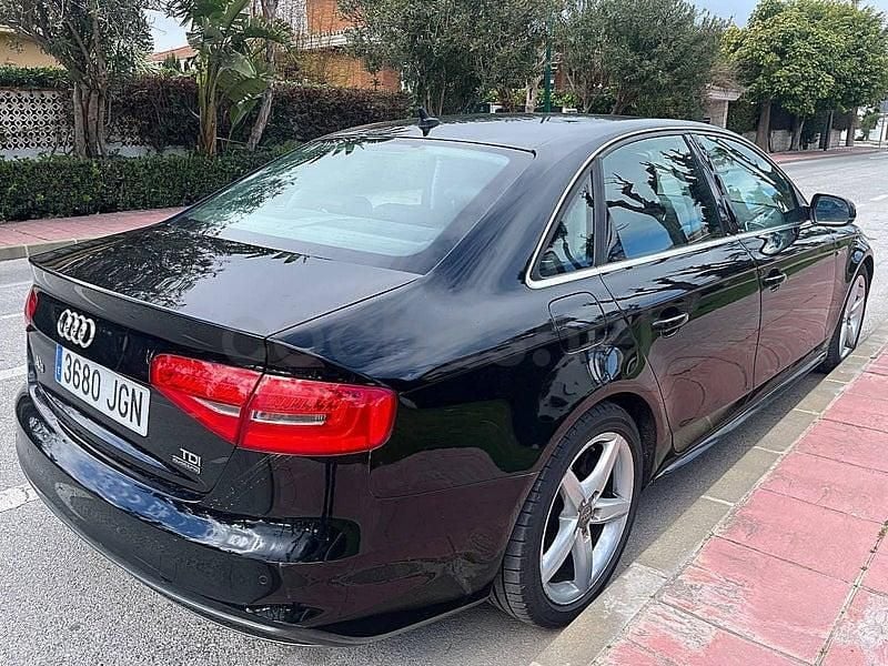 Usado Audi A4 S-Line 177 CV (130 kW) 2015 Negro Berlina