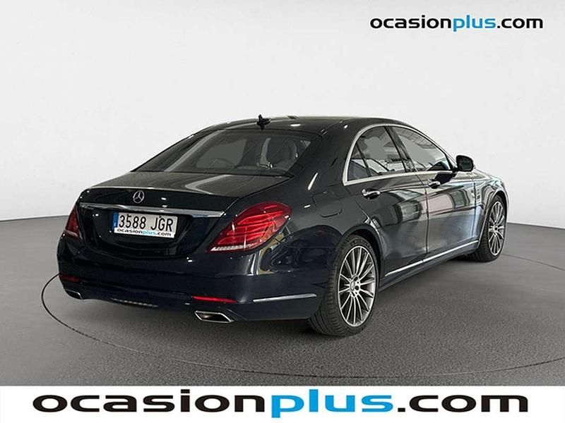 Usado Mercedes S500 455 CV (334 kW) 2015 Azul Berlina