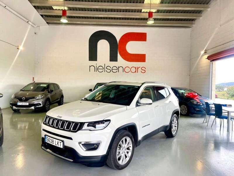 Blanco Usado 2020 Jeep Compass Limited SUV | 24.000 € (Un poco caro) - Imagen 1/4