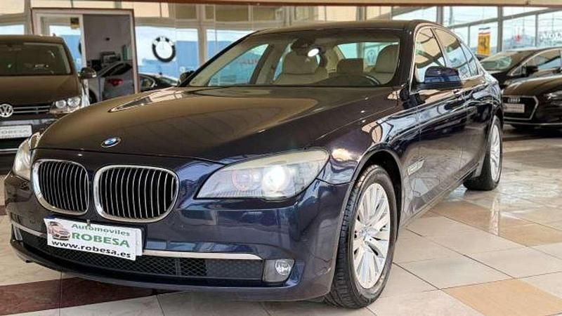 Usado BMW 730 231 CV (169 kW) 2009 Azul Berlina