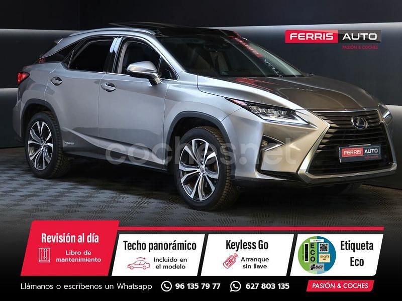 Gris / plata Usado 2018 Lexus RX450h Luxury Line SUV | 31.490 € (Buen precio) - Imagen 1/4