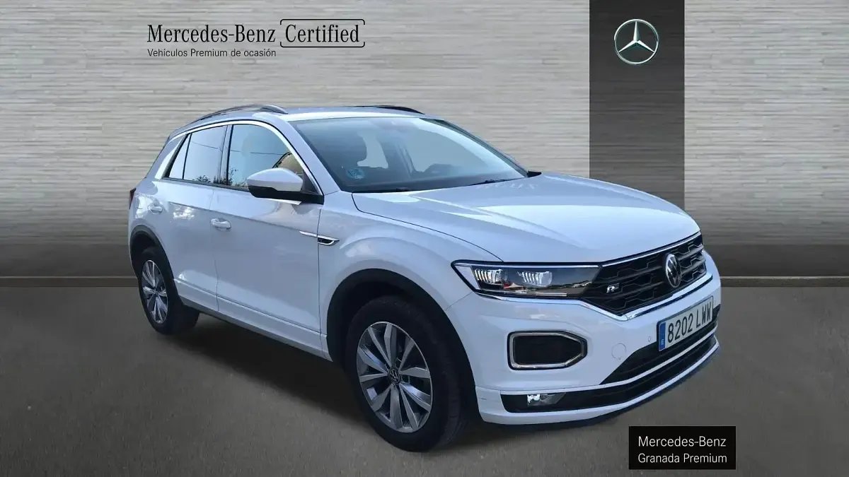 Usado VW T-Roc Advance 110 CV (80 kW) 2022 Blanco SUV