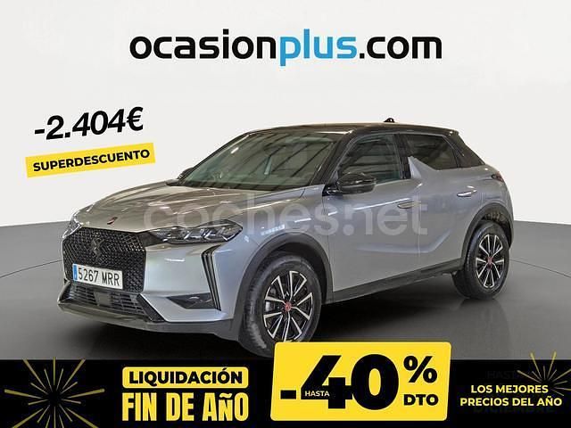 Gris / plata Usado 2024 DS Automobiles DS3 Performance SUV | 19.850 € (Precio justo) - Imagen 1/4