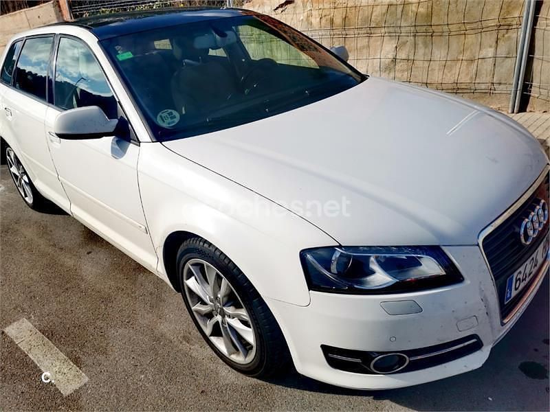 Blanco Usado 2012 Audi A3 Ambition Utilitario | 10.750 € (Super precio) - Imagen 1/4