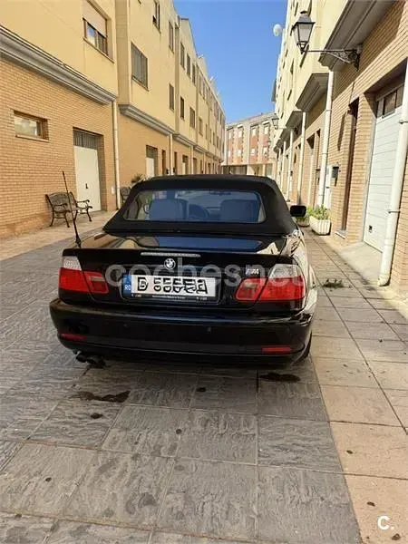 Usado BMW 325 Cabriolet 192 CV (141 kW) 2006 Negro Descapotable