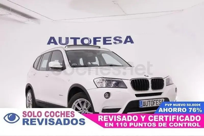 Usado BMW X3 184 CV (135 kW) 2013 Blanco SUV