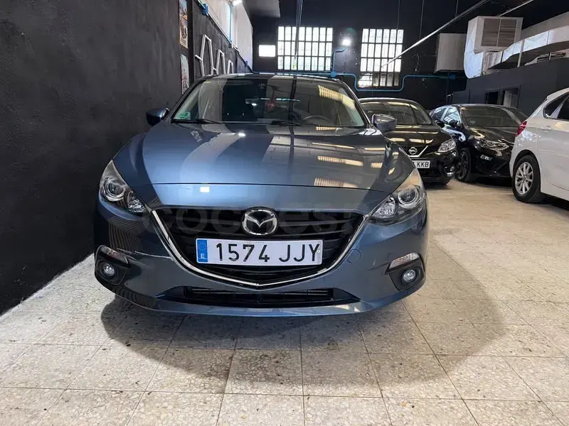 Usado Mazda 3 Style 150 CV (110 kW) 2015 Azul Berlina