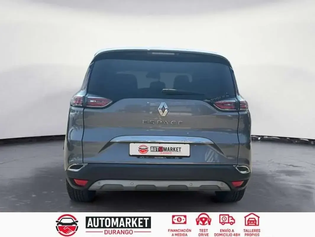 Usado Renault Espace Zen 160 CV (117 kW) 2016 Gris Monovolumen