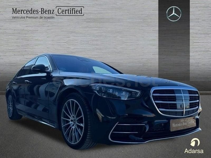 Usado Mercedes S400 AMG line 330 CV (242 kW) 2023 Negro Berlina