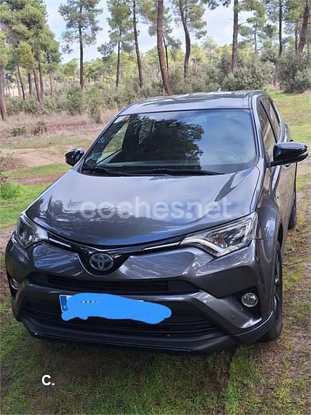 Usado Toyota RAV4 Hybrid Advance 197 CV (144 kW) 2017 Gris / plata SUV