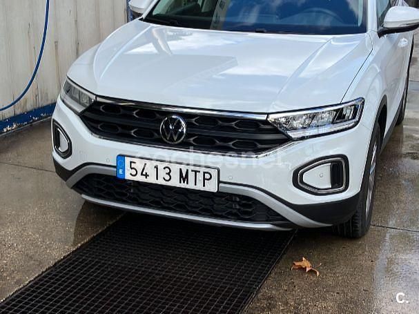 Blanco Usado 2024 VW T-Roc Life SUV | 25.000 € (Precio justo) - Imagen 1/4