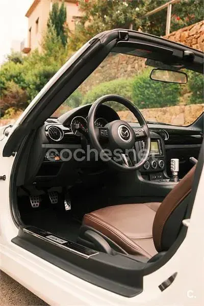 Usado Mazda MX5 126 CV (92 kW) 2014 Blanco Descapotable