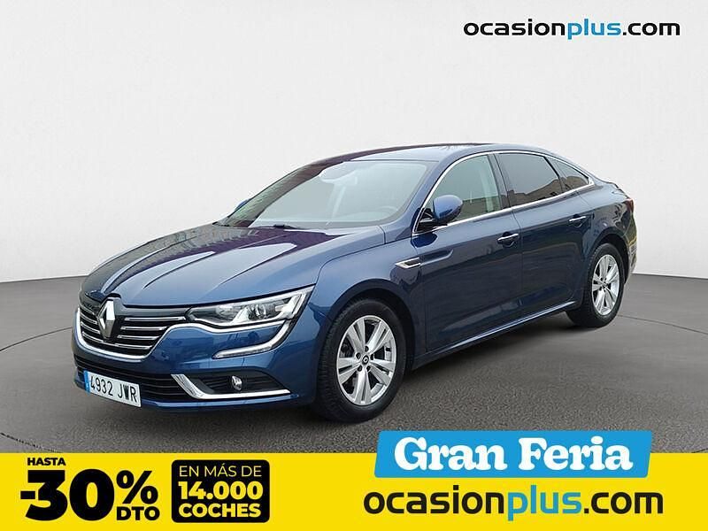 Azul Usado 2017 Renault Talisman Intens Berlina | 15.250 € (Precio justo) - Imagen 1/4