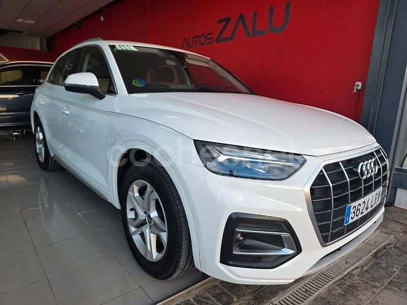 Blanco Usado 2021 Audi Q5 Advanced Plus SUV | 31.999 € (Un poco caro) - Imagen 1/4