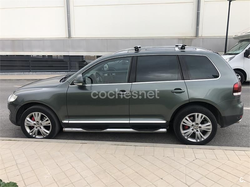 Usado VW Touareg 225 CV (165 kW) 2008 Verde SUV