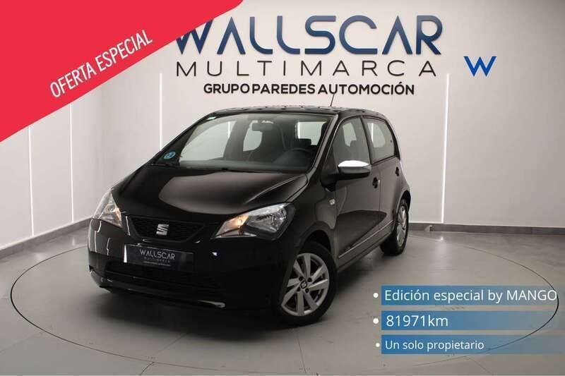 Negro Usado 2015 Seat Mii Utilitario | 7980 € (Precio justo) - Imagen 1/4